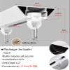ZAQYCM Garage Ceiling Curtain Track, Room Divider Curtain Rod Set, Bay Window Curtain Rail 2 3 4 5 6 7 8 10 12 13 15 M, Custom Size, Easy to Cut and Install, Complete Kit (Size : 1.5m/4.9ft) view 4