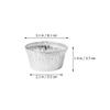 ABOOFAN Cupcake Baking Mold Aluminum Foil Baking Cups Disposable for Egg Tart Pies Cheesecakes view 2