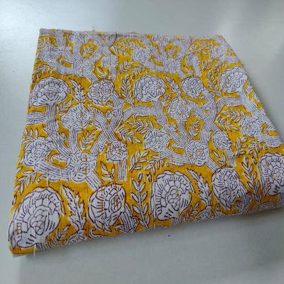 Kalap Indian Handmade Cotton Queen Kantha Quilt Traditional Twin Kantha Quilt Kantha Quilt Blanket Indian Kantha Queen Bedspreads Throw King Size Quilt Bed Cover (Yellow Block, Twin 90 X 60 inch)