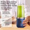 Mini Portable Blender - Handheld Blender Sport - Small Blender For Milkshakes And Smoothies - Excellent Blending Power - Ideal For Travel, Home And Office Double Cup, Saphire Blue view 2