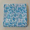 Kalap Indian Handmade Cotton Queen Kantha Quilt Traditional Twin Kantha Quilt Kantha Quilt Blanket Indian Kantha Queen Bedspreads Throw King Size Quilt Bed Cover (Turquoise Block, Twin 90 X 60 inch) view 1