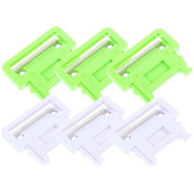 BRIGHTFUFU 6pcs Vegetable Peeler Replacement Blades Cutters for Potato Carrot and Cucumber Easy to Clean Kitchen Tool for Home and Restaurant Use