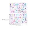 HOOTNEE Islamic Decorative Wall Stickers Alphabet Decals Adhesive PVC Boys and Girls' Room Decor No Residue Left view 4