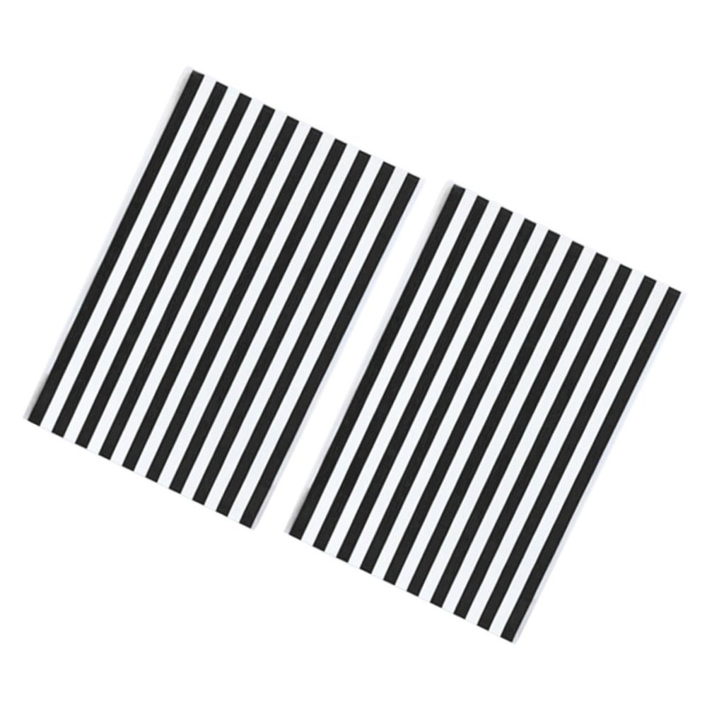Healvian 100pcs Black and White Stripe Plastic Goodie Bags for Cookies Treats and Snacks Moistureproof Party Favor Wrapping Bags for Birthdays Weddings and Holidays