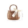 CHILDWEET Woven Basket Flower Basket Light Brown 8.26 X 5.90 X 4.72 in view 2