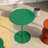 Drsyffsup Bar Table Green, Round Bistro Tables High Bar Table Side End Tables Tall Breakfast Table for Coffee Kitchen Pub Club, Space Saving (Size : 48x48x62cm) view 1