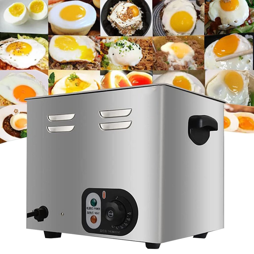 RESKIU Egg Boiler, Intelligent Automatic Electric Egg Cooker, uickly Makes 60 Eggs, 2600W,for Morning Tea Shops,Snack Bars,Food Courts,Western Restaurants, Perfect for Commercial Use.