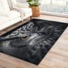 ZDABAOEC Owl Rug, Animal 4x6 Area Rugs, Machine Washable & Non Slip, Owl Patterned Large Rugs for Bedroom Living Room Entryway, Indoor Floor Carpet & Home Decor view 1