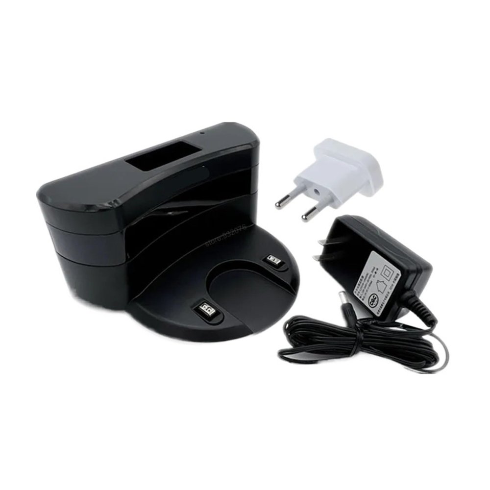 Replacement Charging Base. Compatible for ECOVACS Charging Dock, Compatible for Deebot, U2 N79 N79S N79W+ N79SE 500 Robot Vacuum Cleaner Parts Charger Station (Color : Dock Charger Adapter)