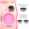 4PCS Cheesecake Pan Protector, Water Bath Protector for 9/9.5 Inch Round Springform Pan, Round Cake Mold Cake Baking Pans, Preventing Water from Entering the Spring Form Pans view 2