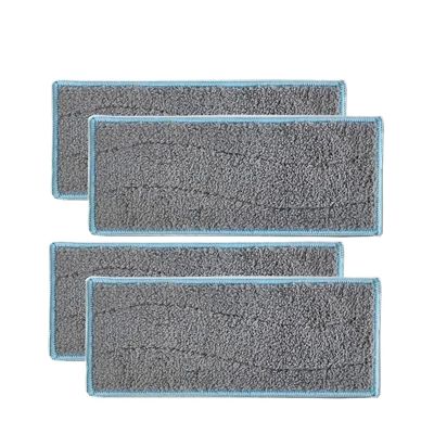 Mop Washable Mop Cloths Rags Pads Accessories Vacuum Cleaner Dry Wet Mop Cloth Rag Spare Parts.Compatible for IRobot Braava. Jet M6 (Color : 4 pcs-01)
