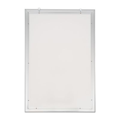 BANLICALI Poster Frames 27 x 40 Inch Modern LED Movie Poster Frame, Wall Mount LED Backlit Light Box Display Sign Holder for Movie Poster Advertising Display 18W (Silver)