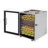 Electric Food Dehydrator, 12 Trays Stainless Steel Fruit Dryer Machine, Large Capacity Adjustable Timer & Temperature Vegetables Preserver Machine for Jerky, Fruit, Meat, Veggies view 1