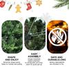 7FT Pencil Christmas Tree, Tall Skinny Christmas Tree with 2515 Branch Tips and Foldable Metal Stand, Slim Christmas Tree for Home, Office, Shops, Hotels Decoration (Green) view 3