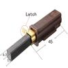 QINALO 4 Pcs 2311480 Vacuum Cleaner Motor Carbon Brushes for Ametek Lamb 2311480, 333261 & 33326-1 view 2