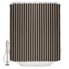 Stripes Shower Curtain for Bathroom 60" x 72", Texture Superposition Brown Hand Painted Style Shower Curtain with Hooks Polyester Waterproof Home Bathtub Decor view 1