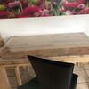 Transparent Tablecloths,Clear PVC Table Protector,Rectangle Dining Table Protector, Waterproof Non-Slip Furniture Protector,Heat Protection,Durable,Easy Clean(Thickness:1/1.5/2mm,20 sizes:55''x71'') ( view 2
