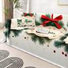 AQUNNEW Sofa Cover Water Resistant Slipcover Furniture Protector Christmas Tree Washable Couch Cover with Non Slip for Kids Dogs Pet view 4