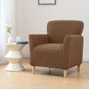 Banquet Armchair Slipcovers Stretch Velvet Club Chair Slipcovers with Arms 1 Seat Chair Covers for Living Room Anti Slip Soft Armchair Slipcover Furniture Protector with Elastic Bottom ( Color : #17 ) view 2