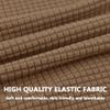 Banquet Armchair Slipcovers Stretch Velvet Club Chair Slipcovers with Arms 1 Seat Chair Covers for Living Room Anti Slip Soft Armchair Slipcover Furniture Protector with Elastic Bottom ( Color : #17 ) view 3