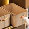 ReesEt Clothes storage box, thickened fabric storage basket, clothes and pants storage box, dormitory household sundries storage box view 2