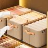 ReesEt Clothes storage box, thickened fabric storage basket, clothes and pants storage box, dormitory household sundries storage box view 4