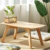 Pimex Side Table Solid Wood Tea Table Window Low Table Bedroom Small Coffee Table Living Room Rectangular Japanese Style Asia Style Furniture view 2