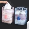 Household dirty clothes basket, dirty clothes basket, wall-hung wall, dirty clothes storage basket, foldable storage bucket view 4