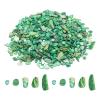 MECCANIXITY 500g Crushed Shells Irregular Natural Mosaic Sea Shell Fragments for Home Decoration Art Crafts DIY Projects Green view 1