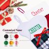 CRSTAFU 5Pcs Personalized Pets Dog Christmas Stockings, Custom Embroidered Name Cat Dog Stockings Christmas, Family Xmas Stocking for Dog view 2