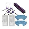 HEPA Filters Main Brush Side Brush Mop Cloths Compatible for Samsung Vacuum Cleaner Powerbot-E VR05R5050WK Robotic Vacuum Cleaner Parts view 1