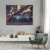 ANMOGID Jdm Car R32 Tapestry Japanese Street Wall Hanging Aesthetic Decoration For Bedroom Living Room Wall Art Tapestries 39"x29" view 4