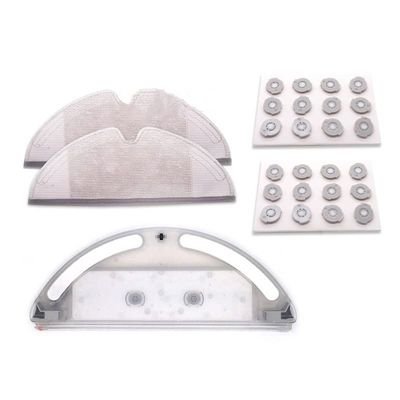 GRASKY Robot Vacuum Cleaner Water Tank Set Accessories/Fit for Xiaomi Mijia Mi Vacuum 2 Roborock S50 S51 T60 T61 Mop Pro Cloth Spare Parts (Color : Dark Khaki)