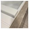 Bathtub Tray Folding Dust-Proof Bathtub Cover, 1.2cm Thickness Bathtub Tray Shutter Bath Lid, Scalable Insulation Board for Bathtubs of Various Sizes, Bearing 40kg Multifunctional (Color : White, Si view 1