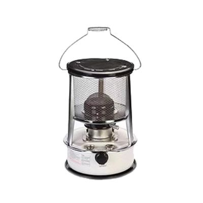4.6L 6L Kerosene Wick Heater Large Capacity Portable Stainless Steel Oil Heater Camping Emergency Cooking Stove For Indoor Outdoor (Color : White (6L))