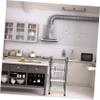 NOLITOY 1pc Multi Movable Storage Rack Kitchen Organizer Wheels for Bathroom Balcony and Utility Spaces Easy to Assemble and Efficient Design view 3