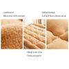 Lamb Wool Extra Thick Mattress Topper Queen King Size Down Alternative Mattresses Pad Premium Fluffy Japanese Foldable Futon Mattresses For Camping Couch ( Color : Brown , Size : King-180*200cm ) view 2