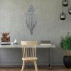 Kichvoe Bohemian Macrame Wall Hanging Tapestry Tassels Delicate Woven Art Decor for Home Bedroom and Living Room Unique Wall Ornament view 4