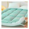 OBONG Twin Full Extra Thick Mattress Topper Down Alternative Overfilled Folding Sleeping Pad Futon Mattress Queen King High Density Bedding Quilted Mattress Pads (Color : D, Size : Twin-90 * 200cm) view 1