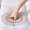 OBONG Mattress Topper Queen King Thick Down Alternative Plush Futon Mattress Hotel Quality Soft Feather Mattresses Pad (Color : White-10cm, Size : Twin-90 * 200cm) view 3
