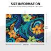 Beautiful patterns with ethnic elements Dish Drying Mat Large 18"x 24" Dishes Drainer Mats for Kitchen Counter Super Absorbent Quick Drying Coffee Mat Dish Rack Pad,Rack Tableware Mat view 2