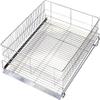  Tamahashi MZ-023 Dish Drying Rack, Wide Horizontal Tableware, Made in Japan, Stainless Steel, Length 17.3 x Width 14.6 inches (44 x 37 cm), Water Flows view 1