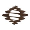 SIGNLEADER Metal Wall Art Decor Abstract Shapes Geometric Modern Abstract Wall Sculpture Hangings Home Decoration for Living Room, Bedroom, Bathroom, Kitchen, Outdoor - 36" Bronze view 2