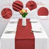 12 Pack Terracotta Satin Table Runner 12 x 108 Inch Long Premium Table Runners for Wedding Party Events Decoration, Birthday Parties, Banquets Decorations, Graduations, Engagements view 4