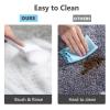GLIWEN Bathroom Rug Mat Non Slip Quick Dry Bath Mat Washable Bathroom Floor Mats Shower Rug for Laundry Kitchen,Light Gray Marble 2FTx27FT view 3