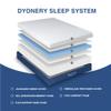Dyonery 12 Inch Mattress Full Size Gel Memory Foam CertiPUR-US Certified Mattress in A Box, Foam Made in USA, 75"54"12" view 3