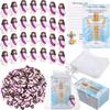 Barydat 150 Set Little Jesus Figures, Mini Jesus Figures Bulk, Purple view 1