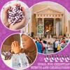 Barydat 150 Set Little Jesus Figures, Mini Jesus Figures Bulk, Purple view 4
