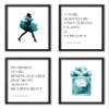 Poster Master 4-Piece Positive Quotes Print - Fashion Poster - African American Art - Chic Gift for Women & Fashionista - Modern Decor for Bedroom or Girl's Room - 11x14 UNFRAMED Wall Art view 1