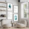 Poster Master 4-Piece Positive Quotes Print - Fashion Poster - African American Art - Chic Gift for Women & Fashionista - Modern Decor for Bedroom or Girl's Room - 11x14 UNFRAMED Wall Art view 3